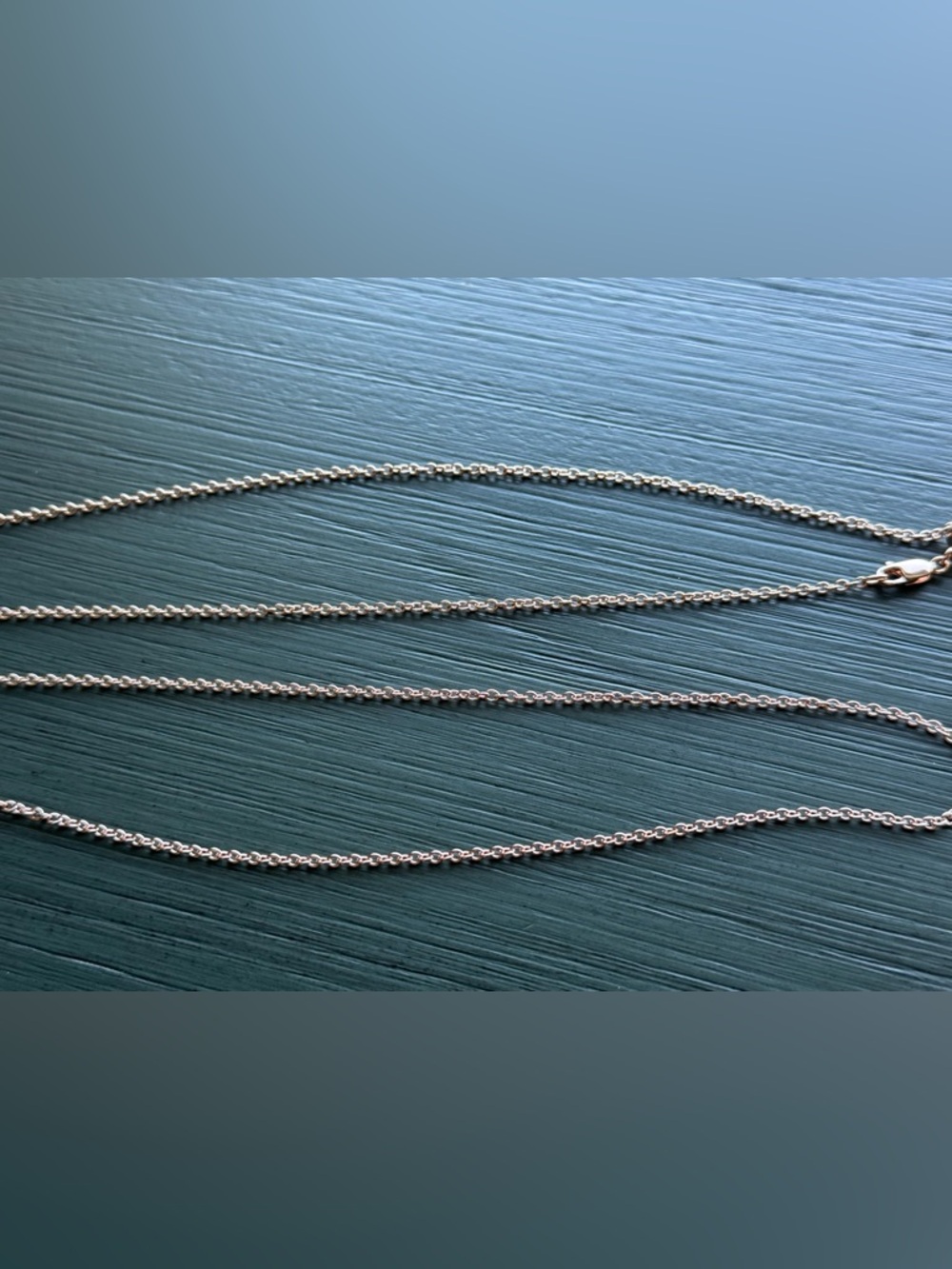 Monica Vinader 32” 18k Rose Gold Vermeil Rolo Chain Necklace